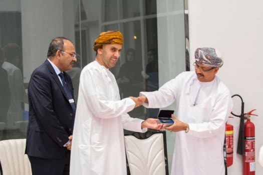 Key handing ceremony of Muscat Insurance Head Quar
